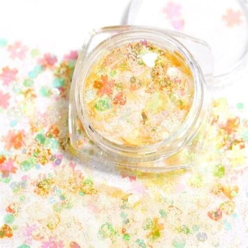 6 boxes Star Heart Moon Mix Sequins Glitters Blingbling Materials Set UV Resin Epoxy Mold Making Filling For Diy Jewelry Making