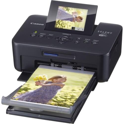 Used,Canon SELPHY CP900 Black Wireless Color Photo Printer