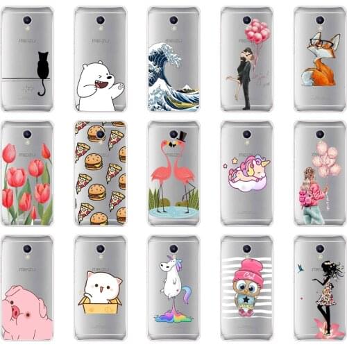 For Funda Meizu M5 Note Phone Back Cover For Meizu M5 Note Case Coque For MEIZU M5 M 5 Note Case M5Note TPU Silicone Covers