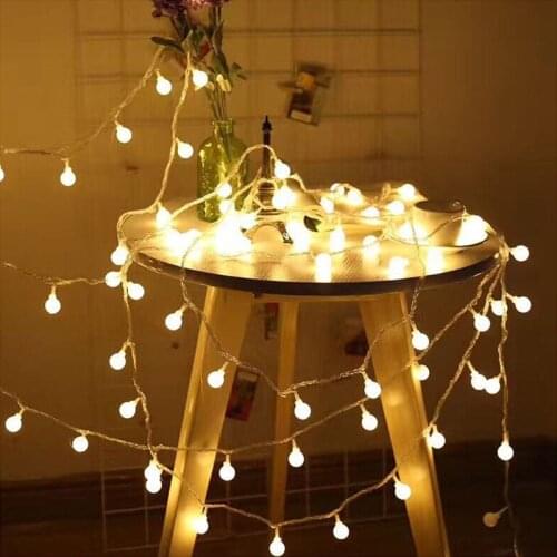 3M USB/Battery Power LED Ball String Lights Fairy String Waterproof Outdoor Lamp Christmas Wedding Party Lights Decoration