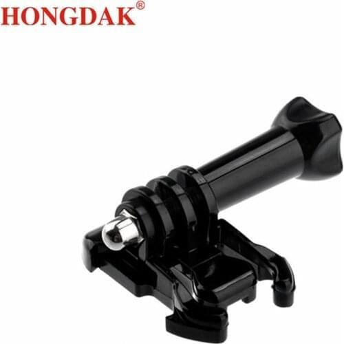 Hongdak for Gopro Accessory Chest Helmet Black Base Buckle Mount with Long Screw
