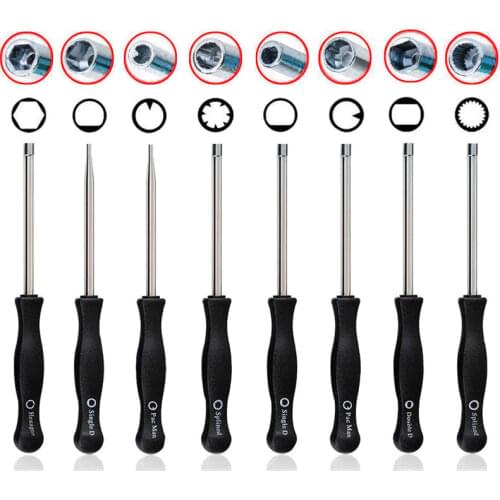 Steel carburetor Tool Adjustment carburetor carb Tool Small Head Pac Man Explosion-proof screwdrive carburetor carb for Engine