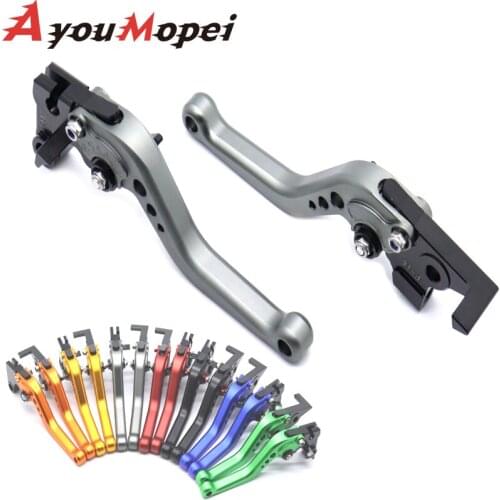 Short Brake Clutch Levers For SUZUKI GSF 650/1200/1250 Bandit GSX650F GSX1250FA GSX1400 Motorcycle Adjustable CNC