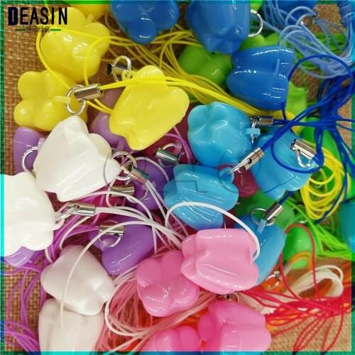 Multicolor Milk Deciduous Teeth Box baby tooth box Childrens Dental case the Gift from tooth fairy 500 pcs