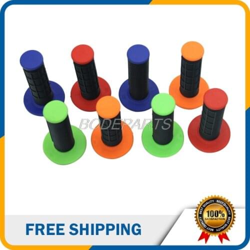 High Quality Motorcycle Accessories Dirt Pit Bike Motocyle Universal Handlebar Rubber Gel Hand Grips Brake Handle Grip