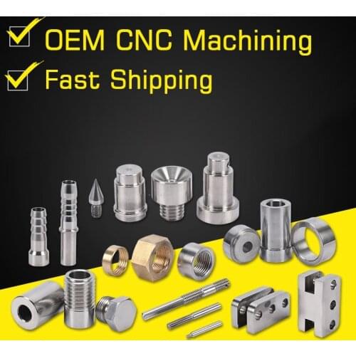 OEM CNC Machining Brass Spare Parts Manufacturing Aluminum Brass Metal Part 304 Steel Metal Milling Parts Custom CNC Machining