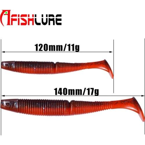 Afishlure Swim Baits Chatterbaits Lures Fishing Plastic Worms Wobblers Pesca Pig Shad Lure Paddle Tail
