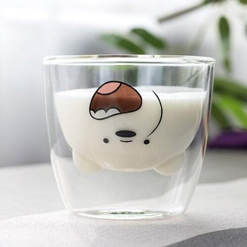 Shinelong Double Wall Glass Cups