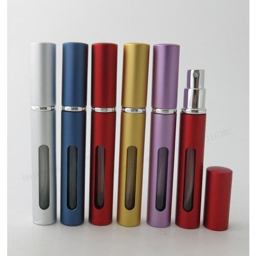 24 x 4ml Cute Perfume Bottle Mini Portable Travel Refillable Perfume Atomizer Bottle For Spray Scent Pump Case Empty As Gift