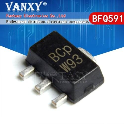10pcs BFQ591 RF SOT89 BCp transistor (BJT) SOT-89