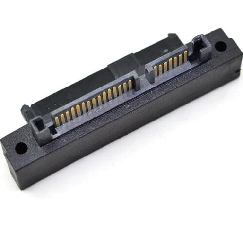 Elbow 90 Degree Right Angled SATA 22Pin 7+15 Male to SFF-8482 SAS 22 Pin Female Extension Convertor Adapter Angle for Hard Disk