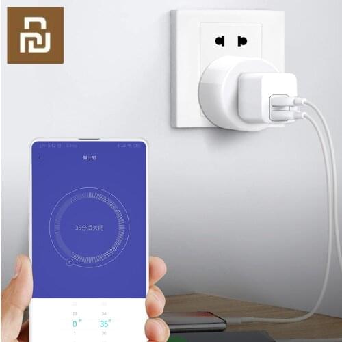 Xiaomi Gosund Smart Socket CP1 White WIFI Version One-touch Version Emote Viewing Timing Work With Mijia app Smart Home