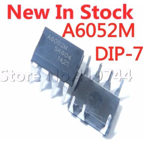 5PCS/LOT A6052M STR-A6052M DIP-7 LCD power chip straight In Stock NEW original IC