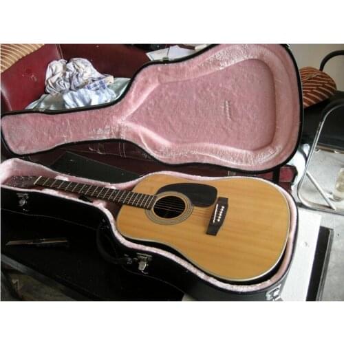 Round body acoustic guitar solid spruce top acoustic electric guitar classic D type 28 model 41" guitar