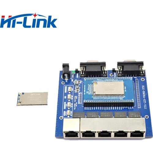 Free Shipping Original HLK-7628N Module MT7628N Chip 300Mbps Supports Linux/OpenWrt Startkit Smart Devices On Sale