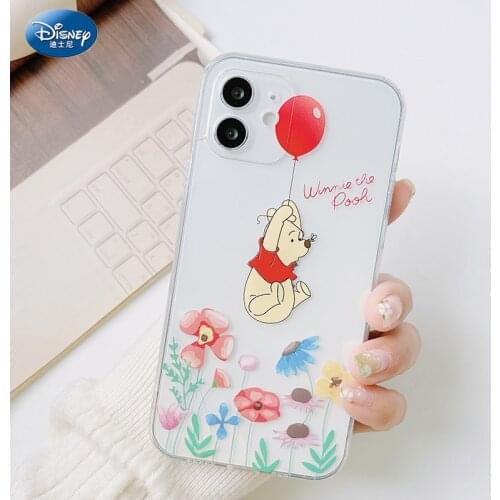 Piglet Winnie Pooh Disney iPhone 11 Pro Max Case Sliding Camera Protection iphone 12 Cover Girls Cute Kawaii zz0527