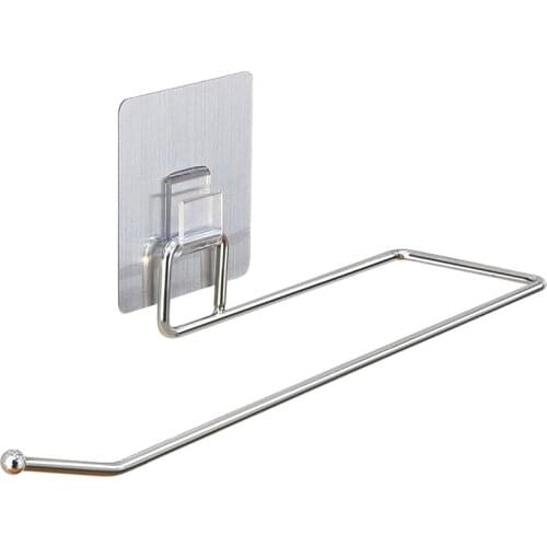 Bathroom Toilet Paper Holder Roll Kitchen Toilet Paper Holder Tissue Holder Hanging Paper Holder Towel Rack Stand