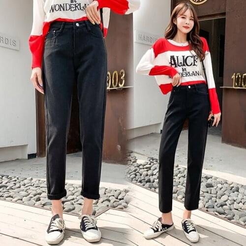 Fa018 2019 new autumn winter women fashion casual Denim Pants womens jeans womens clothing