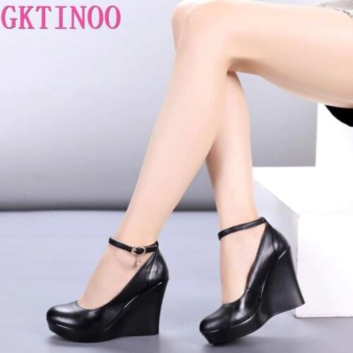 GKTINOO Women's Shoes With A Strap