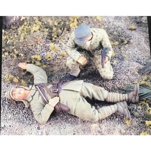 1/35 Resin Figure Model Kit Unassambled Unpainted 250