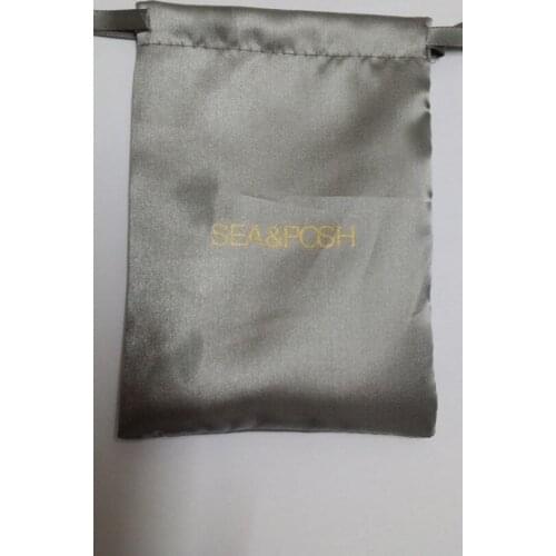 Small satin jewelry drawstring bag customized jewelry bags wholesale gift bag wholesale for jewelry gift hair ring accessories