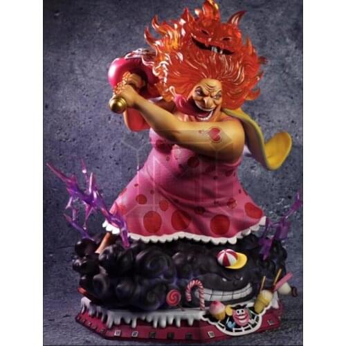 ONE PIECE GK Statue Four Emperors BIG MOM Charlotte Linlin 51CM Christmas Gift Resin Action Figure Collection Model Toys C289