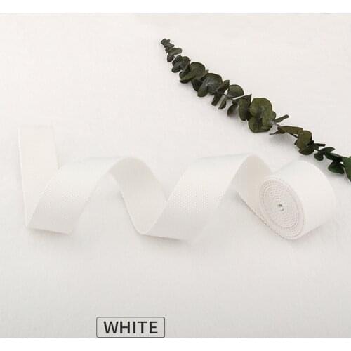 Simple solid color webbing messenger bag shoulder bag can be customized length can be replaced bag accessories bag strap