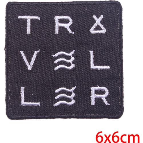 Pulaqi Stranger Things Patch Embroidered Iron On Patche for Clothing Applique Rock Bandf Fashio Patch Badges On Clothes Stickers