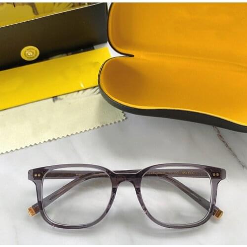 Luxury Brand Acetate Glasses Frame Men Women Vintage Eyeglasses Frame Optical Myopia Prescription Spectacles Eyewear Frame PAT