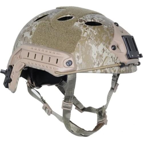 FMA Tactical FAST Helmet-PJ TYPE Digital Desert for Hunting & Airsoft Paintball Protective TB469