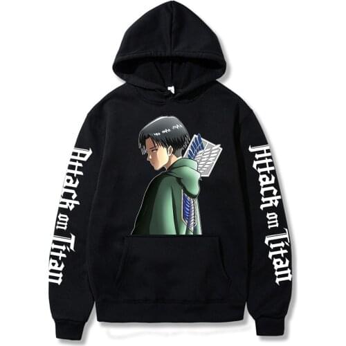 Japanese Anime Attack on Titan Hoodies Women Kawaii Anime Graphic Sweatshirts Harajuku Streetwear Tops Harajuku Clothes