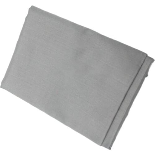 In stock silver fiber material EMI shielding fabric /conductive fabric / antiradiation fabric