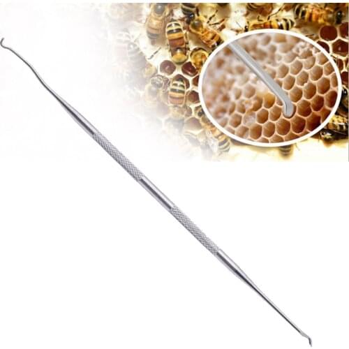 1Pc New Queen Bee Larvae Retractable Grafting Tools Stainless Steel Rearing Equipment For Beekeeper Beekeeping Tools