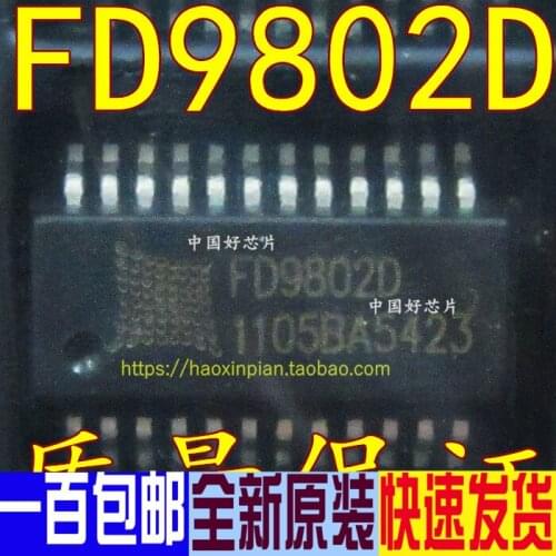 100% New&original FD9802D FD9802 SSOP24
