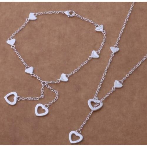 AS062 Trendy wholesale Jewelry Sets Bracelet 153 + Necklace 560 /afkaiwra bghajxoa