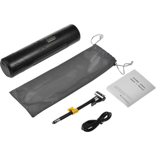 Car Electrical Air Pump Mini Portable Wireless Tire Inflatable Pump Inflator Power Bank Air Compressor Bicycle Ball Motorcycle