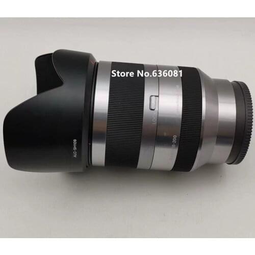 Used Zoom Lens E-Mount 18-200mm F3.5-6.3 OSS Lens (Silver) , SEL18200 For Sony A6400 A6500 A6300 A6100 A6000 NEX-EA50 NEX-VG20