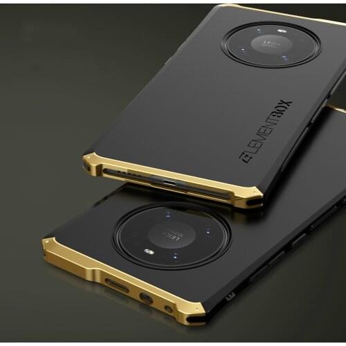 Cover Case For Huawei Mate 40 Pro 6.76'' Luxury Metal Armor Phone Cases For Huawei Mate 40 Pro Shockproof Hard PC Back Cover