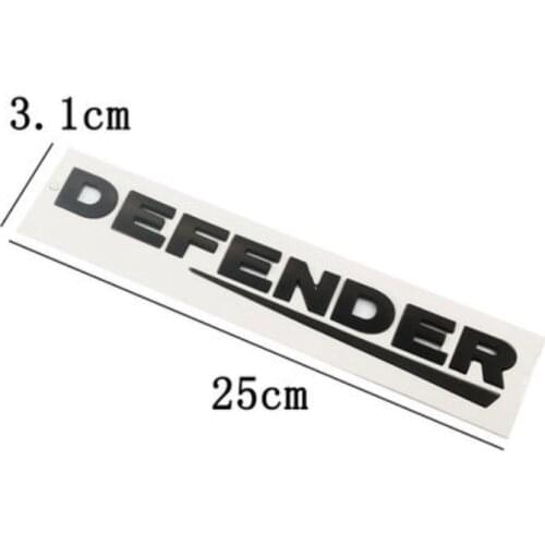 For Land Rover Defender Tailgate Emblem Badge Decor Sticker Car Styling Modification Accessories