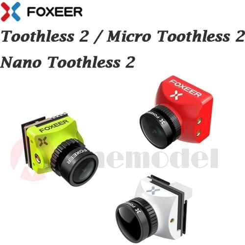 Foxeer Toothless 2 / Micro Toothless 2 /Nano Toothless 2 StarLight FPV camera 0.0001lux HDR 1/2" Sensor For RC FPV Racing Drone