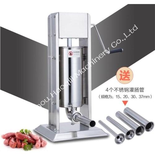 Hot sale best quality 5Lertical stainless steel sausage stuffer machine
