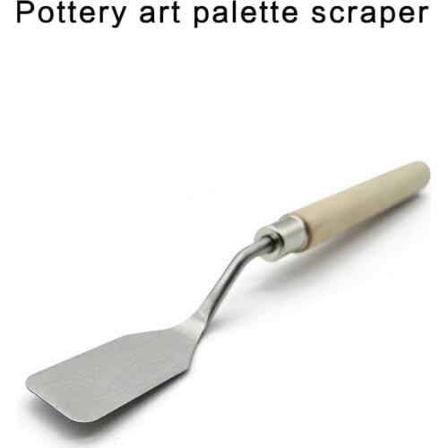 Pottery tools knife scraper pottery tools, painting pigments glaze color mixing knife pottery tools modeling tools