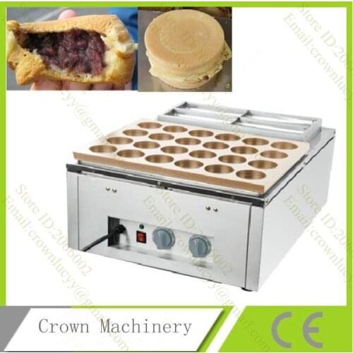 Commercial Use Copper Plate 220v Electric 24 pcs Japanese Dorayaki Red Bean Cake Maker Baker Machine