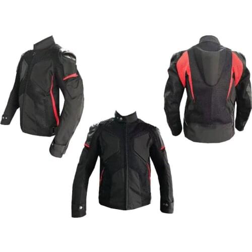 Motorcycle MTB Bike Off-road Scooter Jacket Motorbike Oxford Mesh Leather Jackets With Windproof Liner