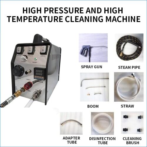 High pressure and high temperature steam cleaner HF-Q7 household appliance pipe cleaning, air conditioning and refrigerator
