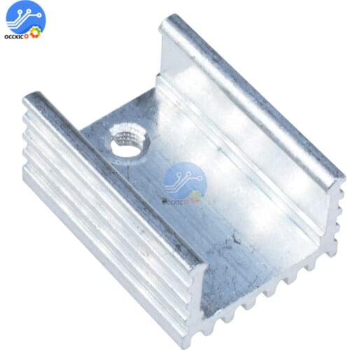 5pcs 21*15*10mm Heatsink Cooling Fin Radiator Cooler Aluminum Heat Sink for Electronic Tools