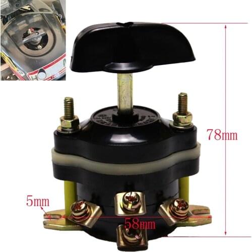 12V/36V/48V Brush Forward Reverse Switch Knob On/Off For 500W 800W 1000W Electric Motor Go kart Scooter ATV Quad 4 Wheeler