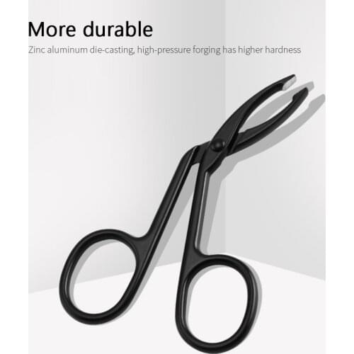 Stainless Steel Elbow Pliers Eyebrow Tweezers Eyebrow Clip Professional Eyebrow Plucking Eyebrow Clip Makeup Beauty Tool TSLM1