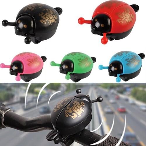 Bike Bells Alarm Horn Bicycle Ladybug Bell Ladybird Alarm Bell Ring Horns