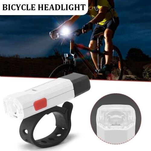 Bicycle Safety Warning Light Taillight Headlight USB Charging Waterproof Shockproof Lamp jlrr